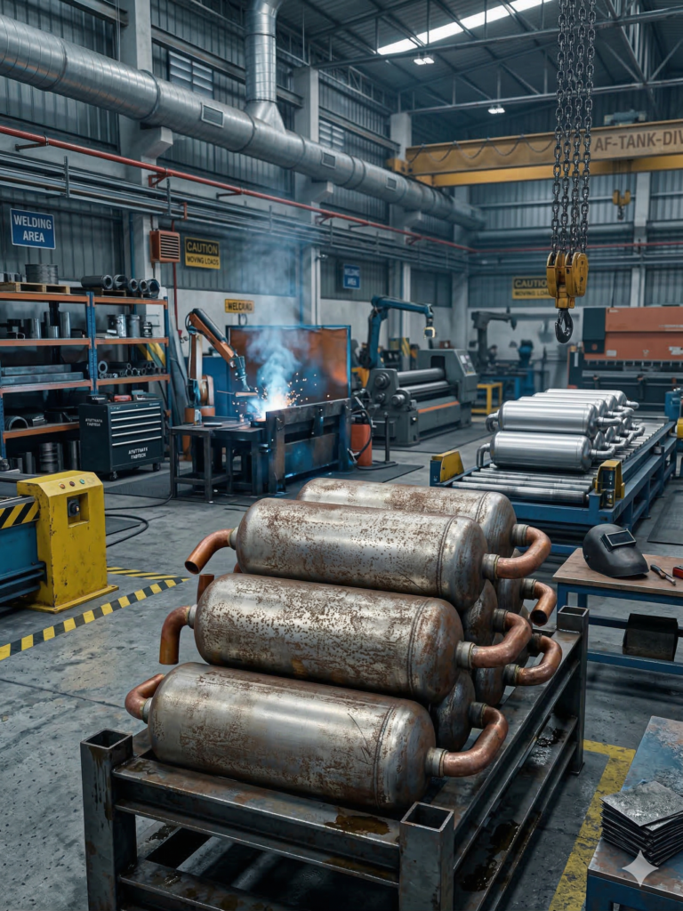 GVP100: นวัตกรรม "ผงกันสนิม" จบปัญหาถังเป็นสนิมหลังทดสอบรอยรั่ว