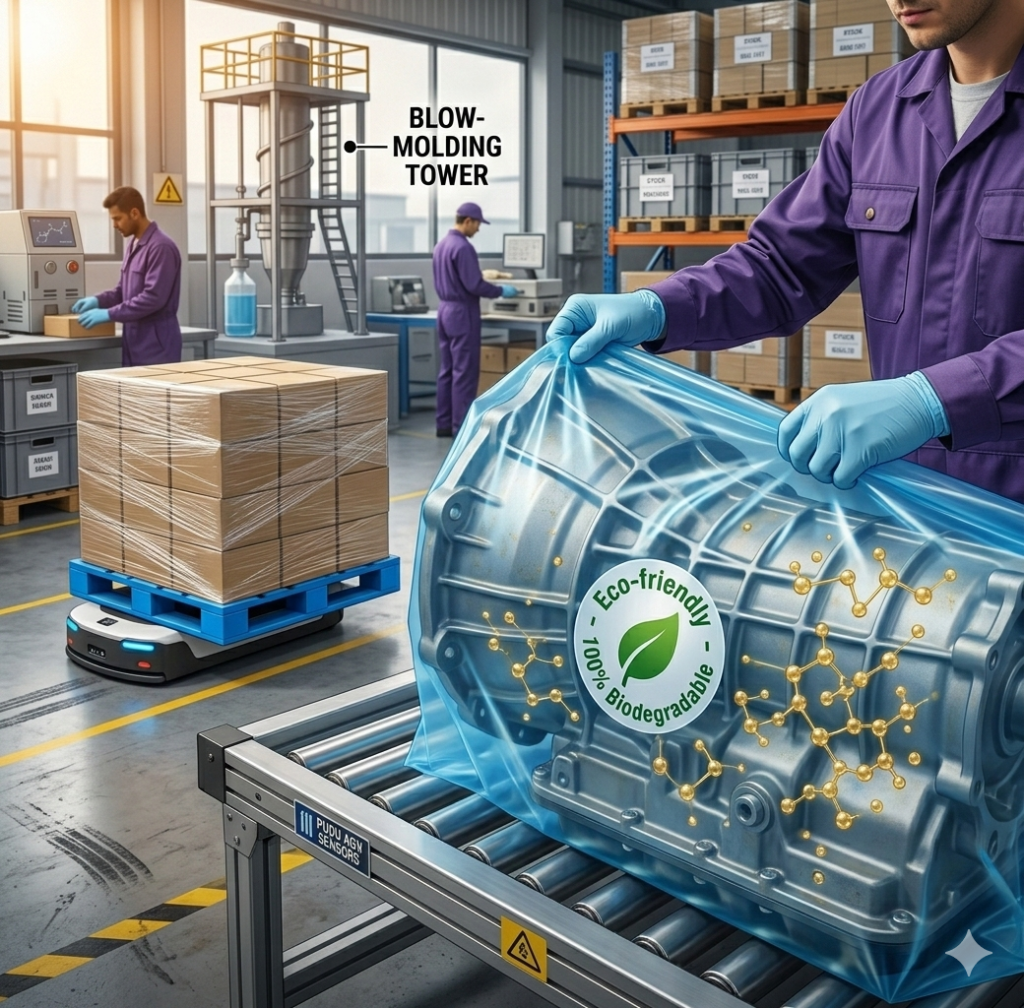 Eco-friendly - 100% Nitrie-Free VCI Film